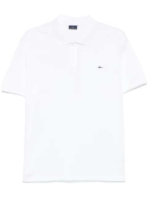 Paul & Shark playera tipo polo con parche del logo