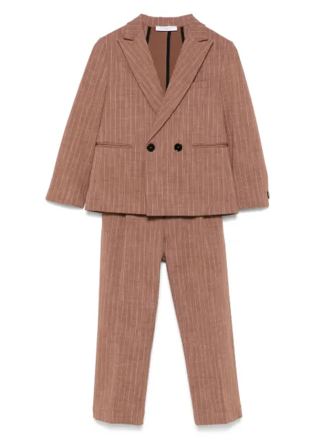 Paolo Pecora Kids pinstripe suit