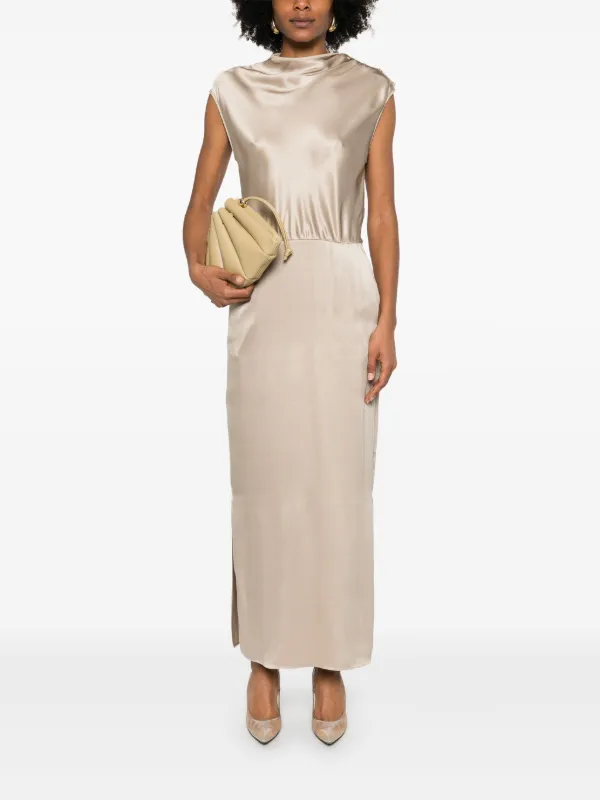 giorgio armani evening dresses - dress - Italian Mock turtleneck Cap sleeves Back zip closure 98% viscose/2% elastane Dry clean Made in Italy SIZE Changing of the Guard! Giorgio