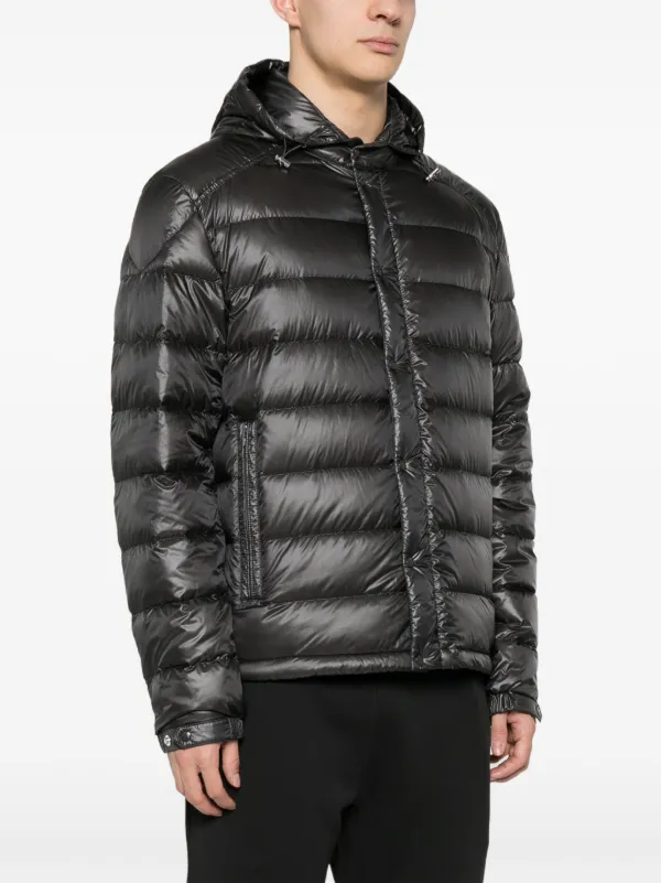 MONCLER ジャケット グレー ネイビー 12 A MONCLER ダウンジャケット グレー・ネイビー