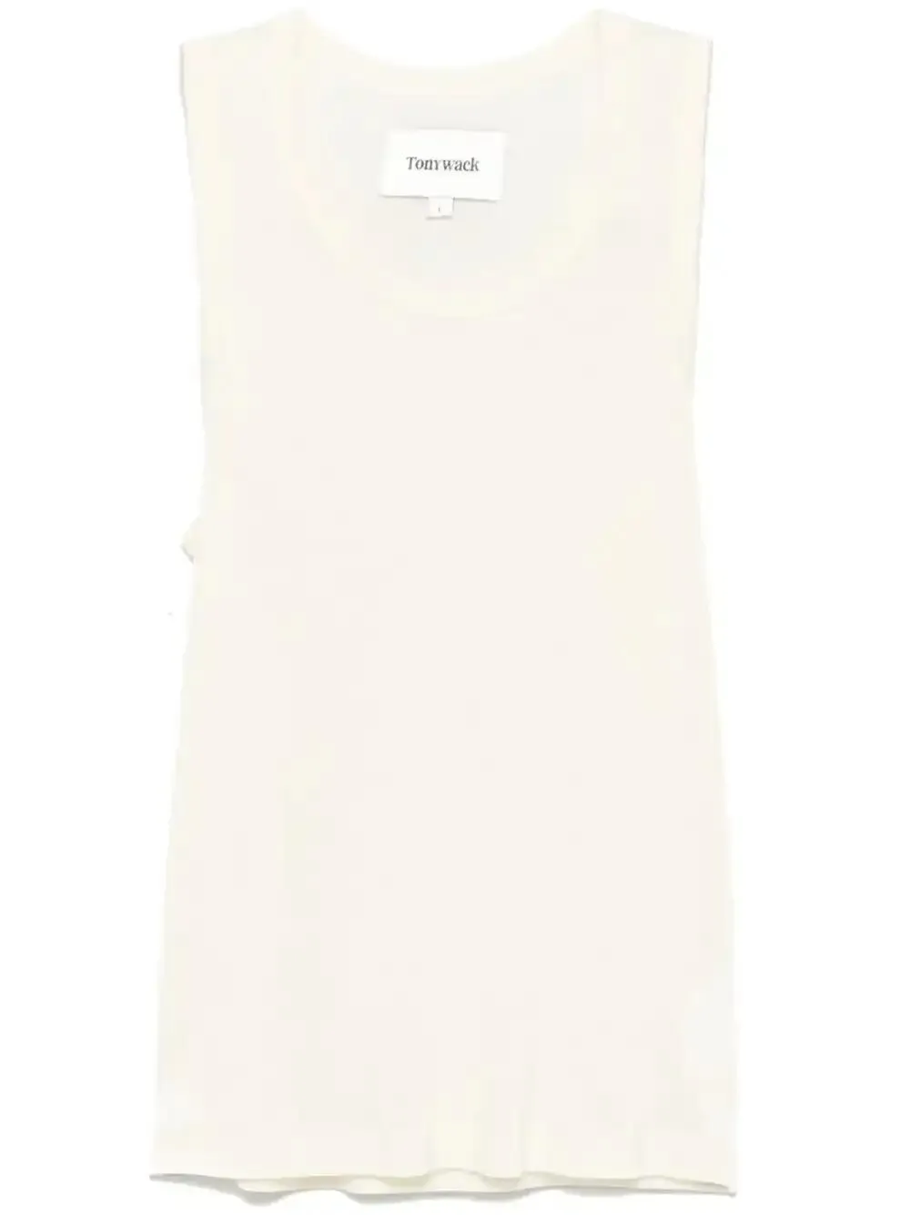 wool ribbed tank