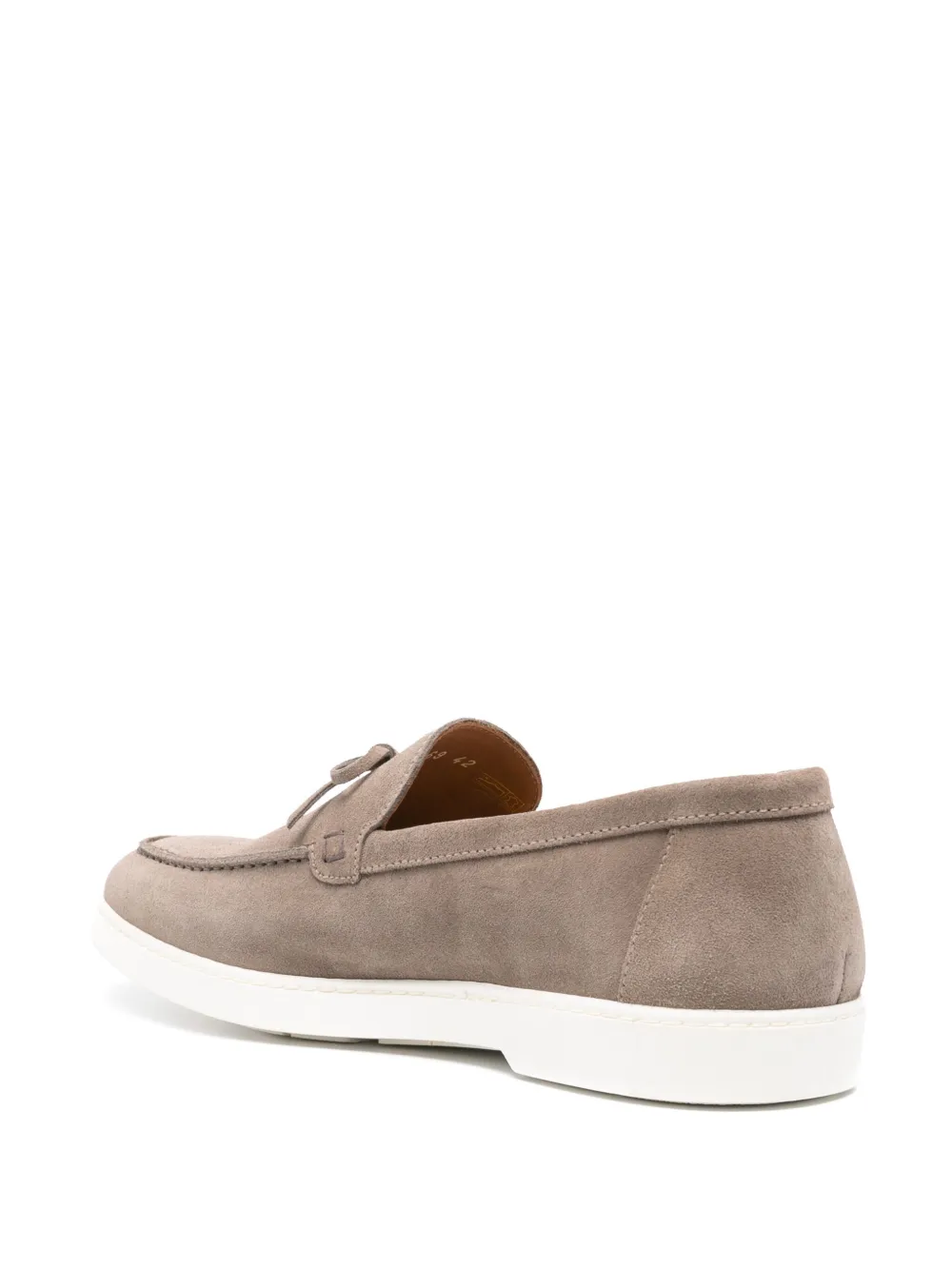 Doucal's suede loafers Brown