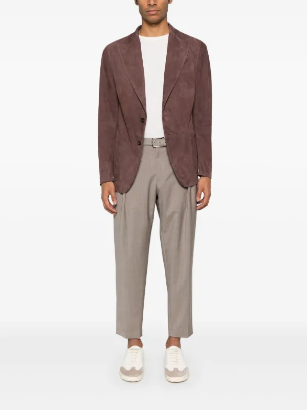 RIFUGIO スエード ジャケット | ブラウン | FARFETCH JP