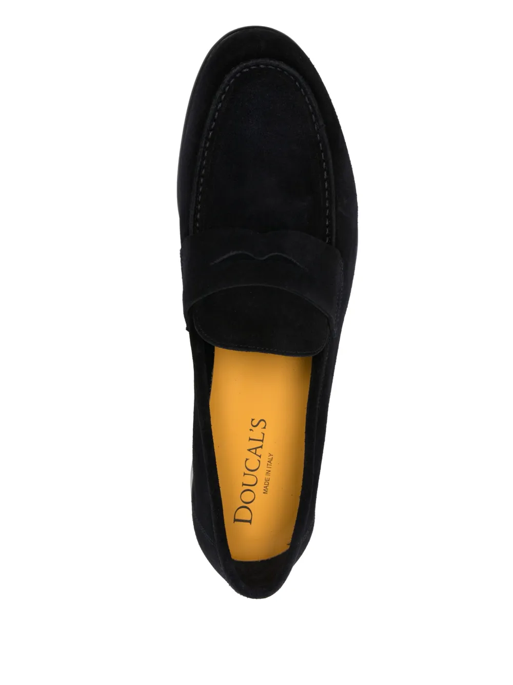 Doucal's suede loafers Blue