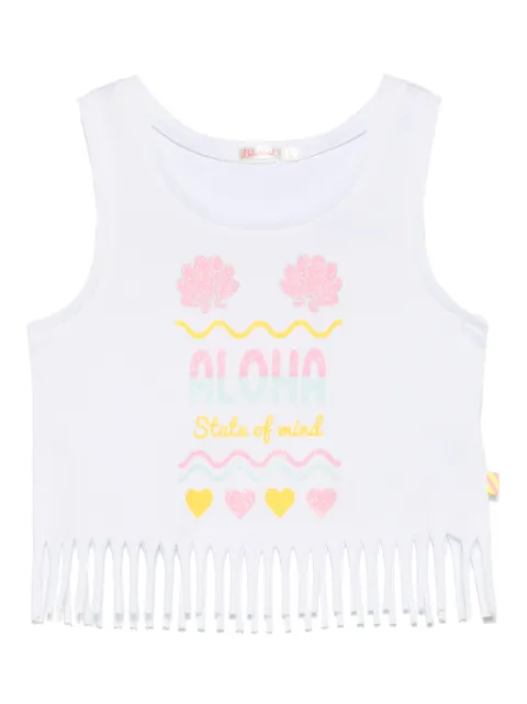 Billieblush playera con estampado gráfico