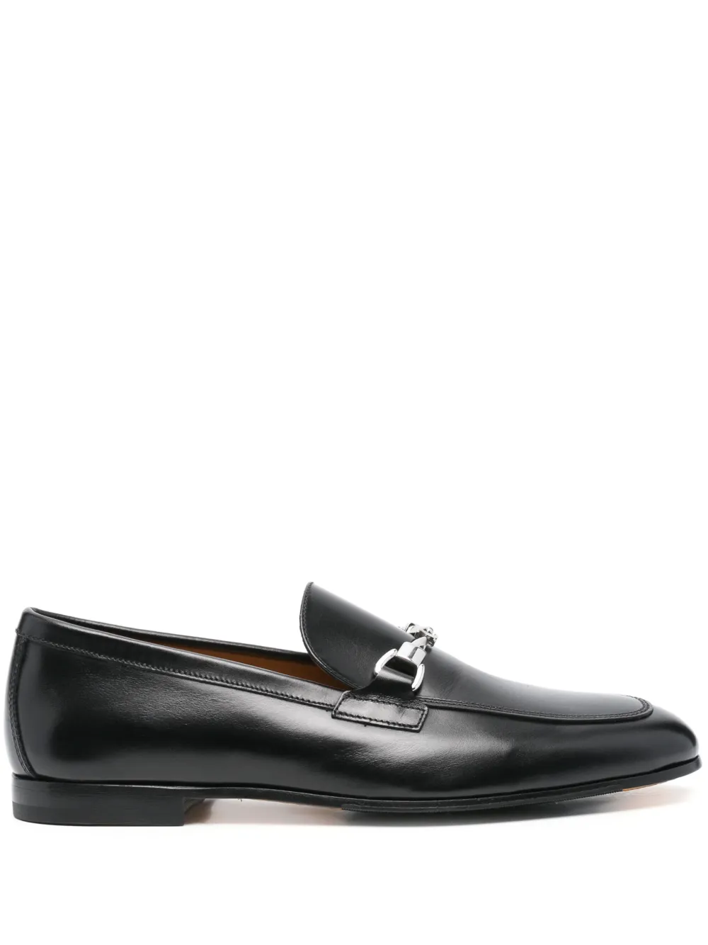 Doucal's horsebit-detailed loafers Black