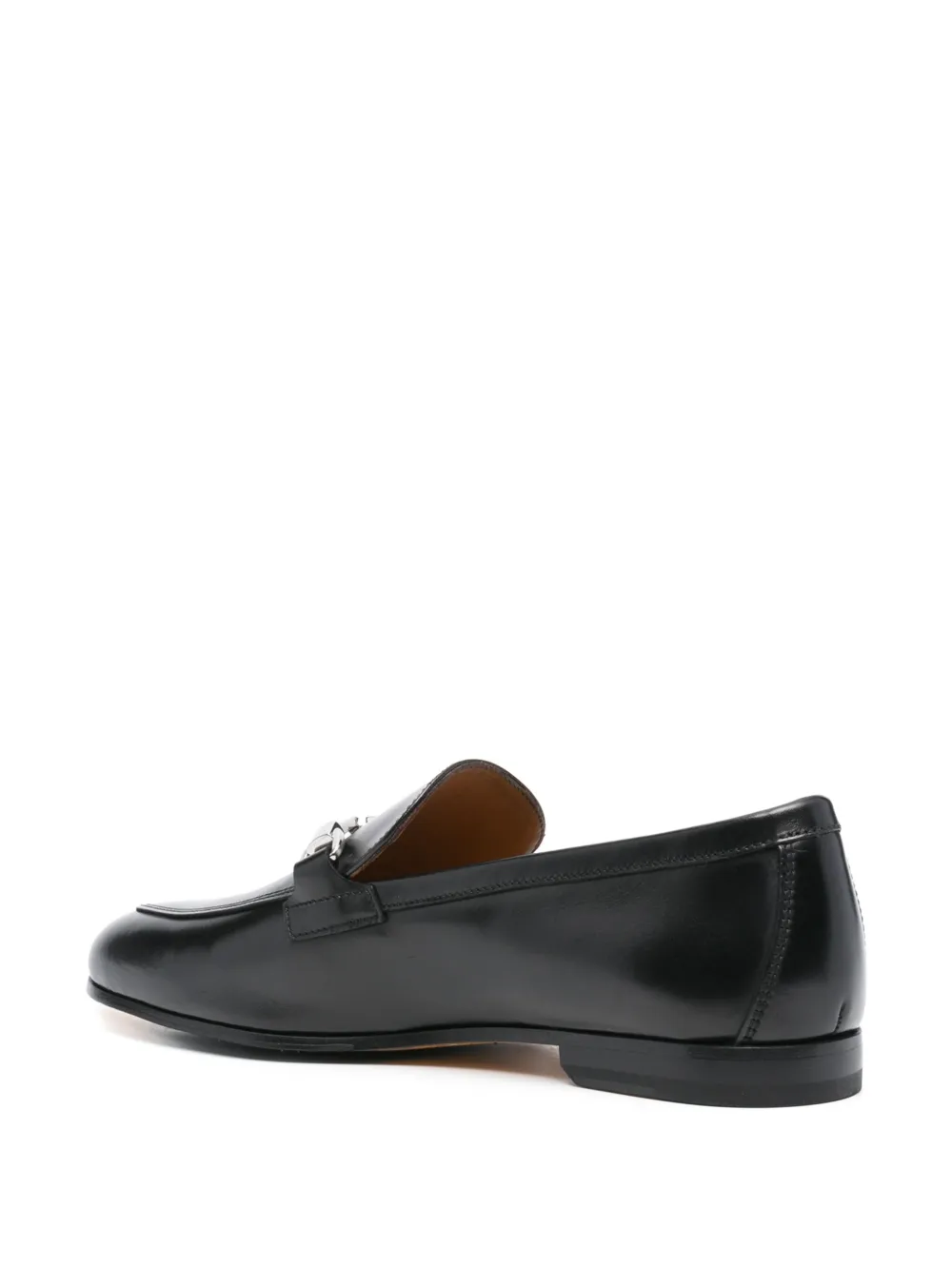 Doucal's horsebit-detailed loafers Black