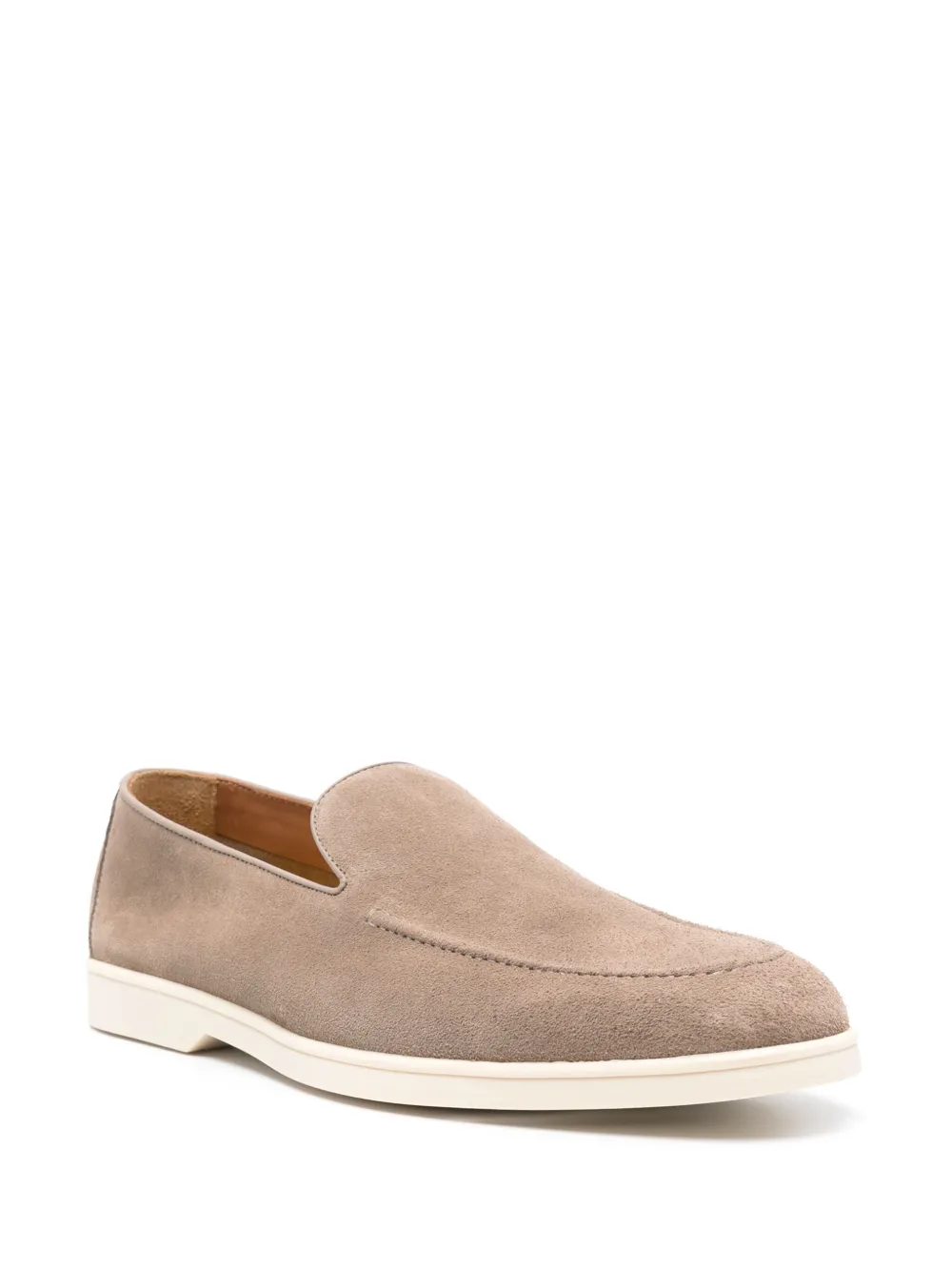 Doucal's suede loafers Brown