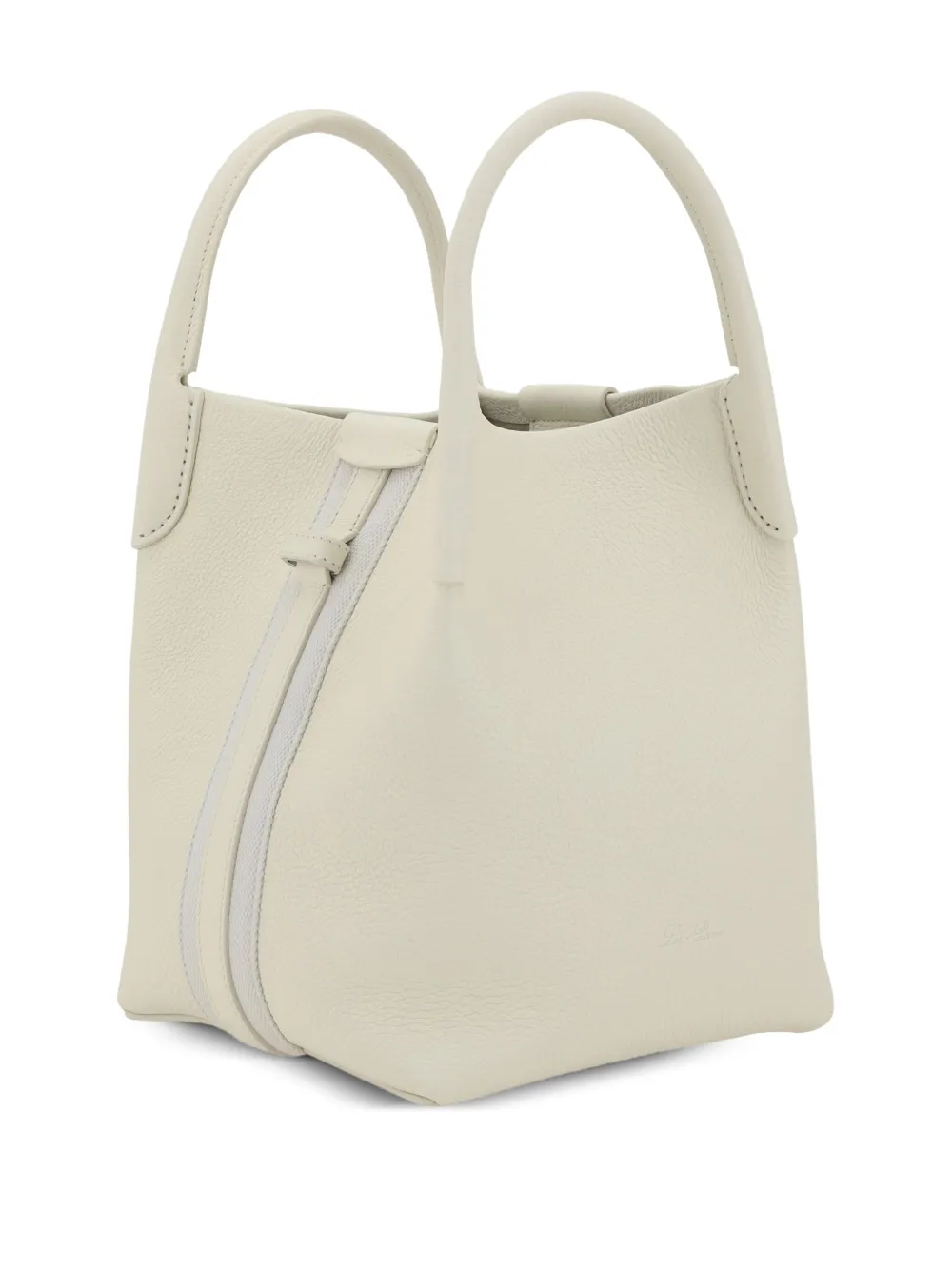 Loro Piana small Bale shoulder bag - Beige