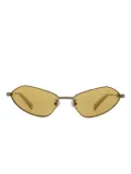 Jacquemus The Bambino geometric-frame sunglasses - Green