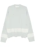 Feng Chen Wang jacquard jumper - Green