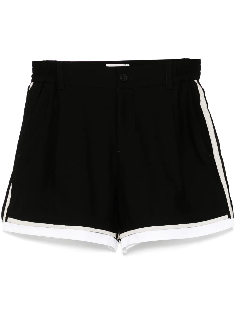Feng Chen Wang slash pockets shorts | Black | Image 1