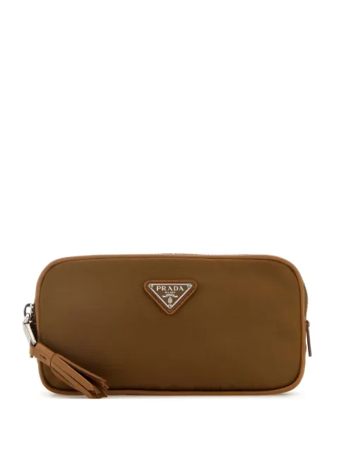 Prada sac banane à plaque logo