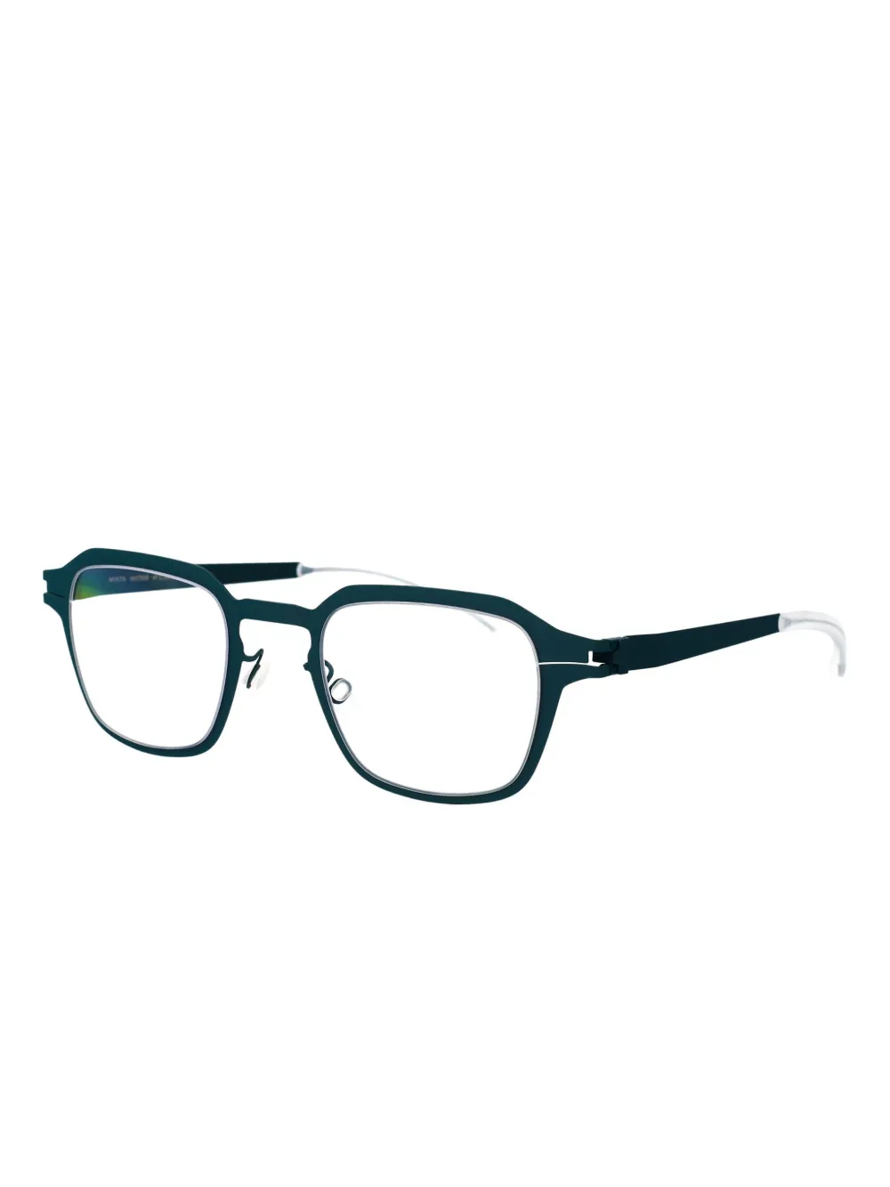 Mykita Bril met rechthoekig montuur - Groen