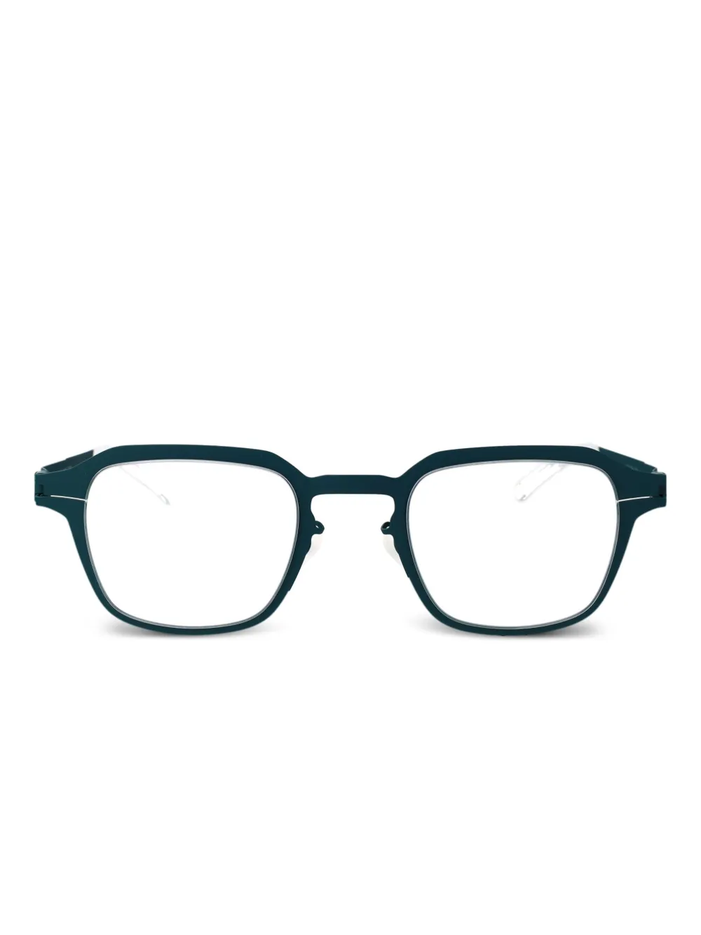 Mykita rectangle-frame glasses | Green | Image 1