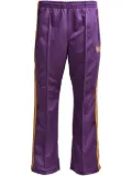 Needles side-stripe track pants - Purple