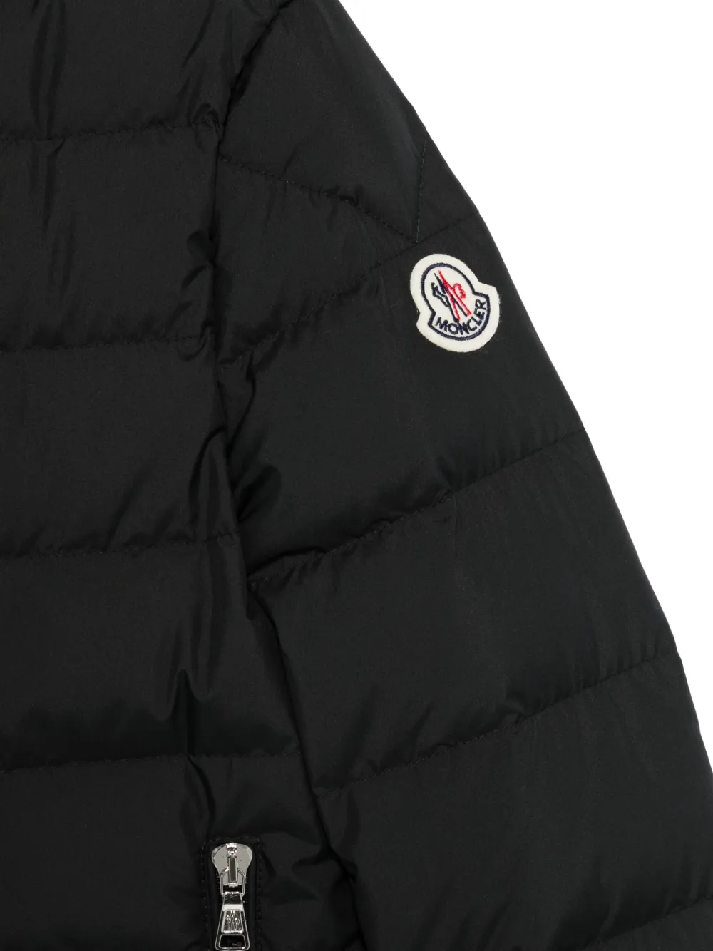 Moncler Enfant Andries donsjack Zwart