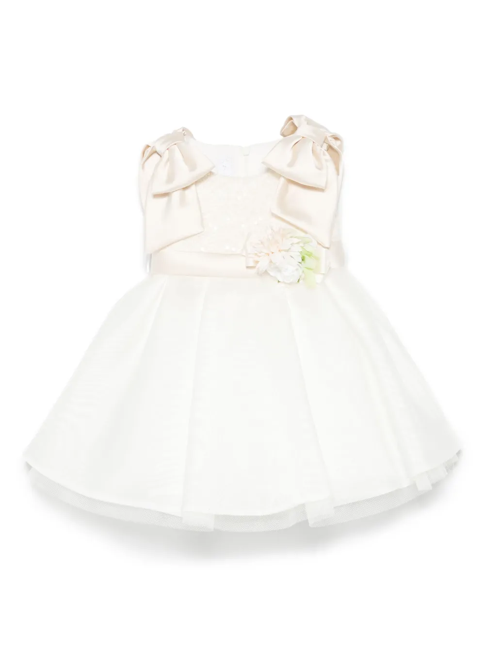Image 1 of Colorichiari floral-appliqué dress