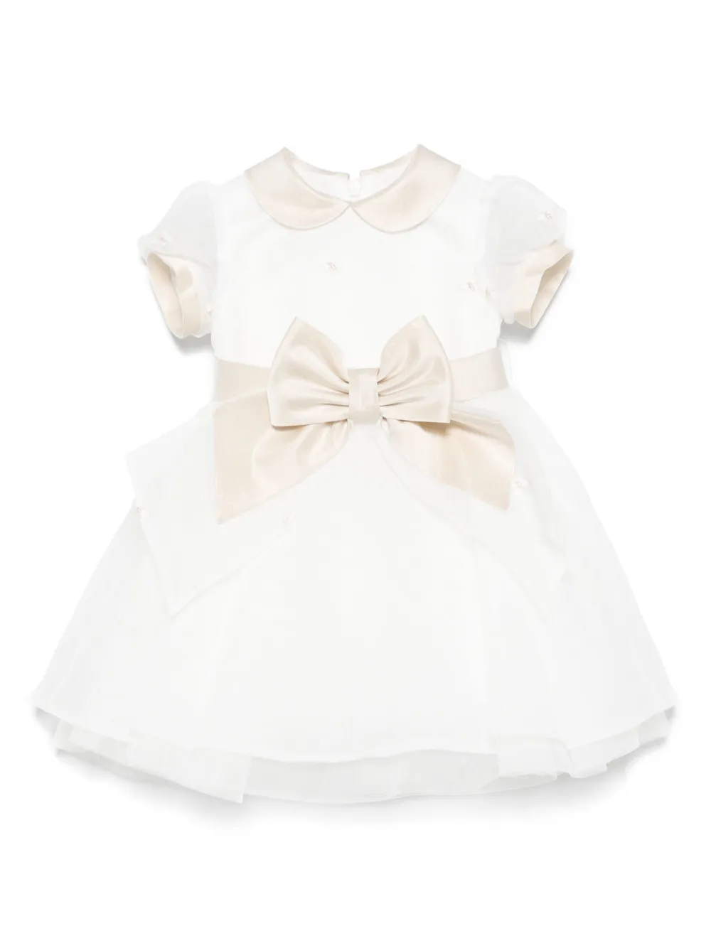 Image 1 of Colorichiari bow-detail dress