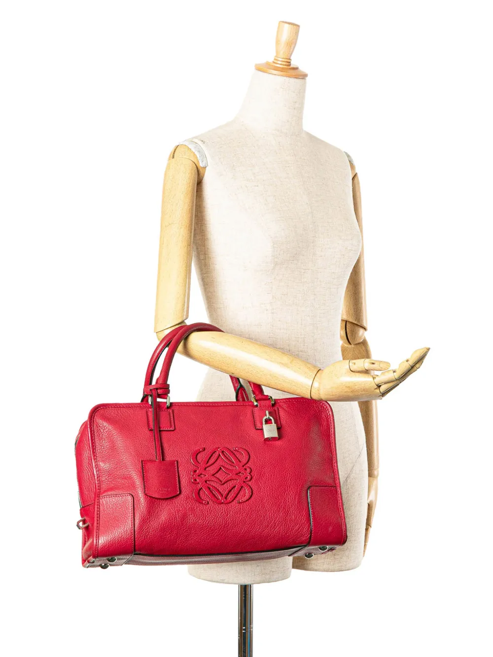 Loewe Pre-Owned 2010-2024 Amazona 36 leren boekentas - Rood
