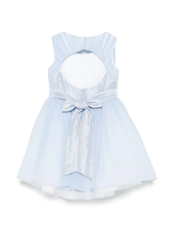 Colorichiari floral-appliqu Dress | Blue | FARFETCH