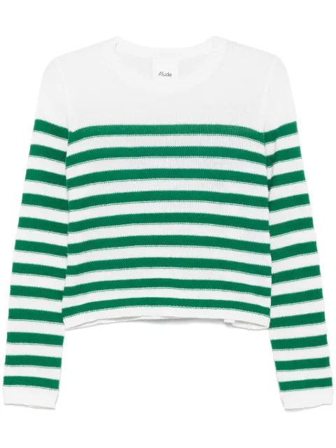 Allude striped sweater