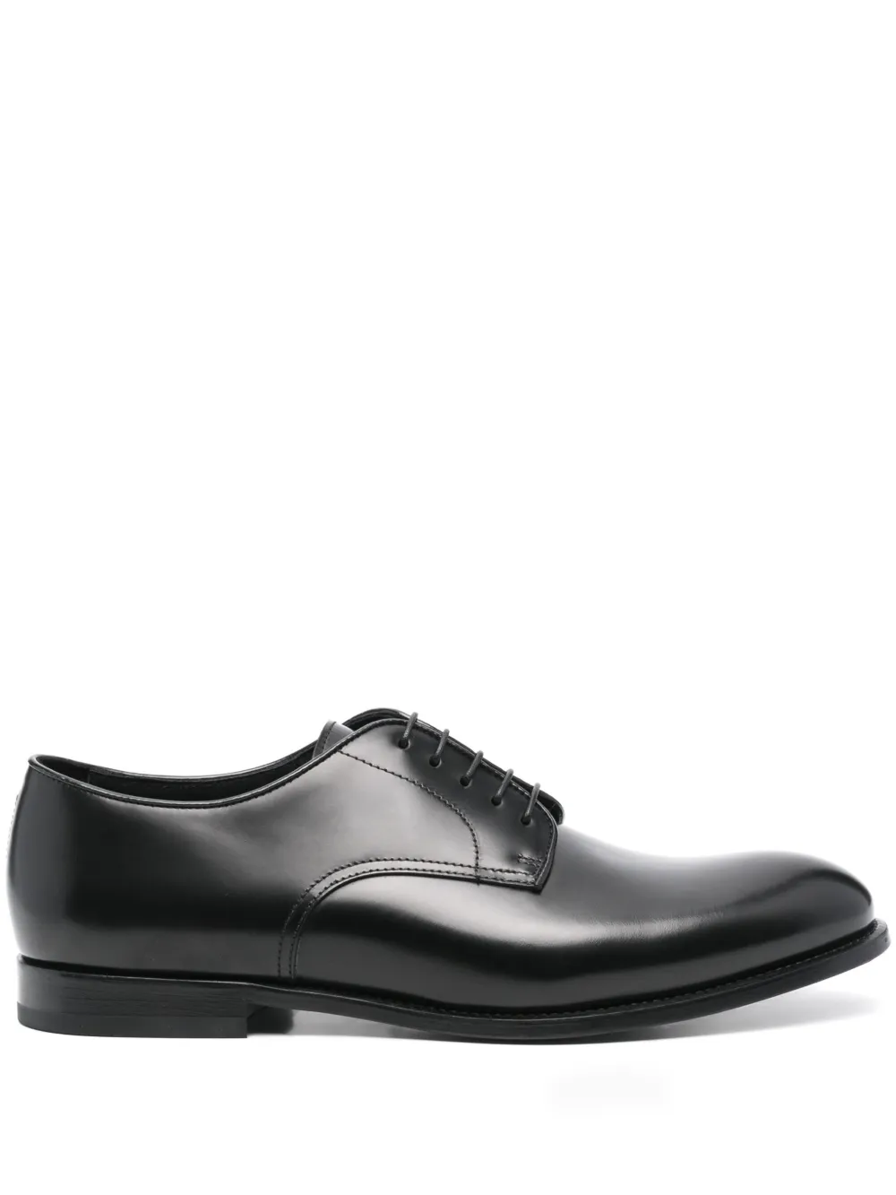 lather derby shoes