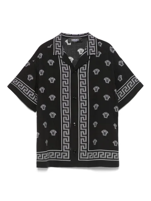 Versace Kids Medusa-print shirt 