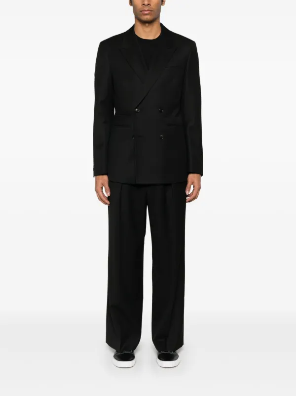 TONY WACK/トニーワック　オーバーサイズブレザー TONYWACK ダブルジャケット | ブラック | FARFETCH JP