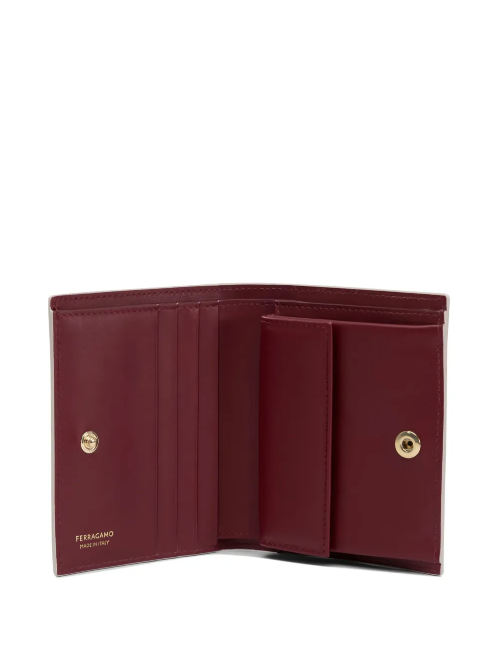 Ferragamo Leren portemonnee Wit