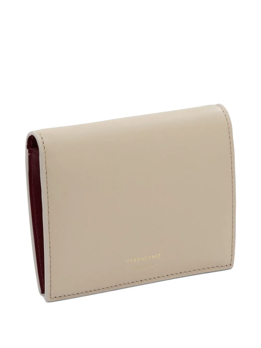Ferragamo Leren portemonnee Wit