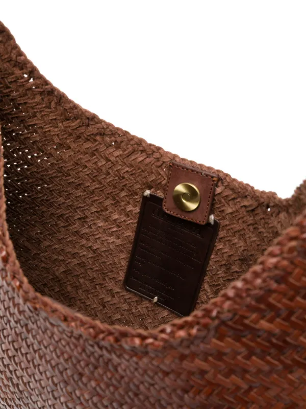 DRAGON DIFFUSION Luna Mezza Shoulder Bag | Brown | FARFETCH