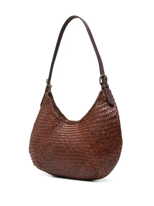ショルダーバッグ・ポシェット Dragon Diffusion LUNA MEZZA SHOULDER BAG DRAGON DIFFUSION Luna Mezza Shoulder Bag | Brown | FARFETCH