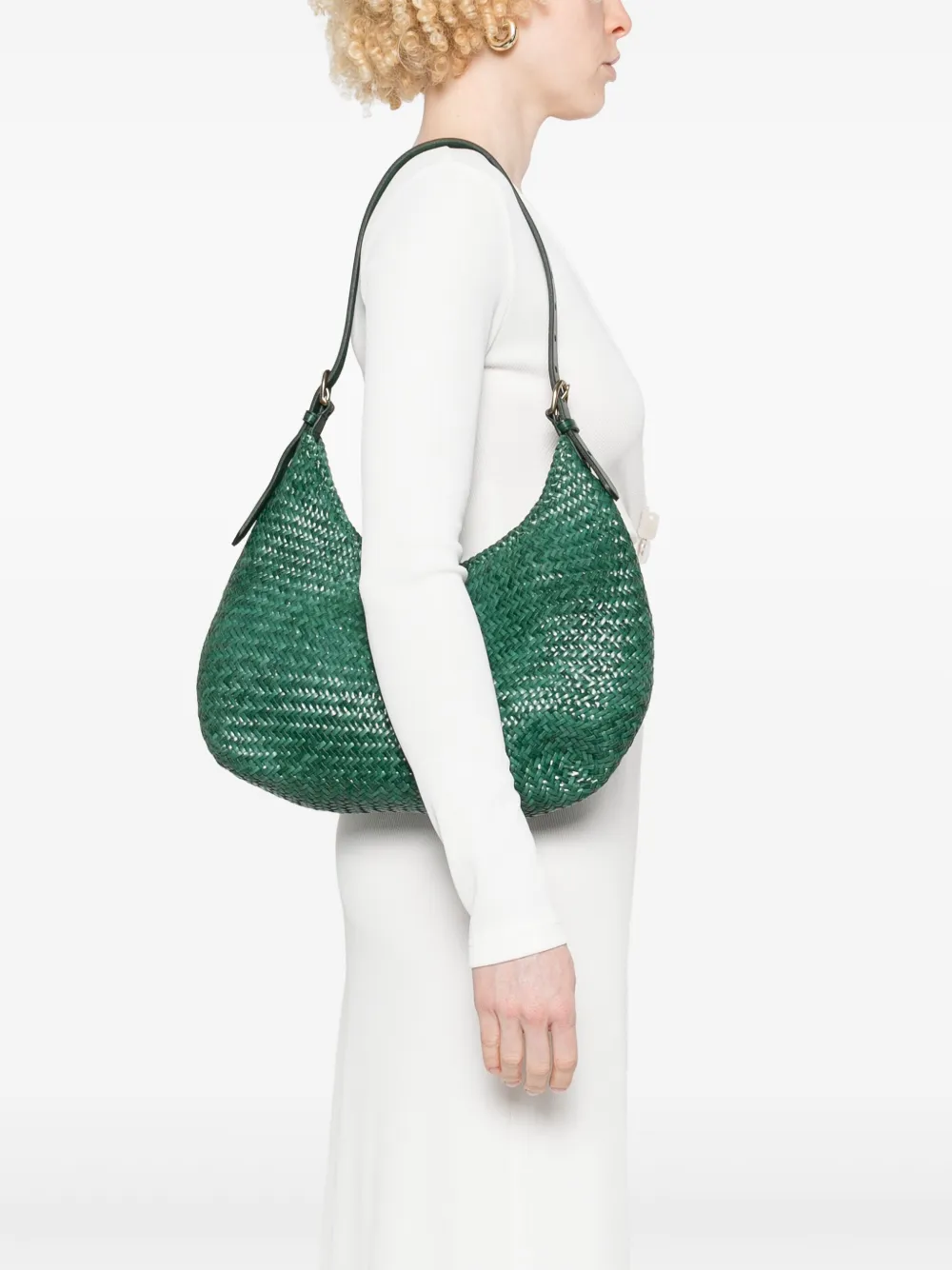 DRAGON DIFFUSION Luna Mezza shoulder bag - Groen