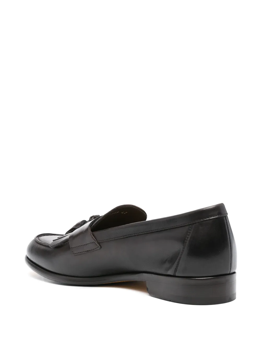 Doucal's tassel-detailed loafers Brown