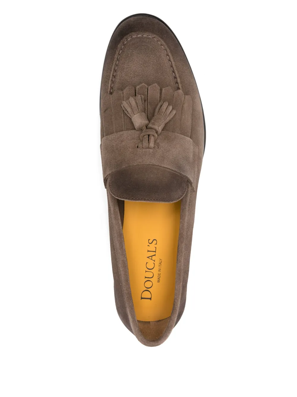 Doucal's tassel-detailed loafers Brown