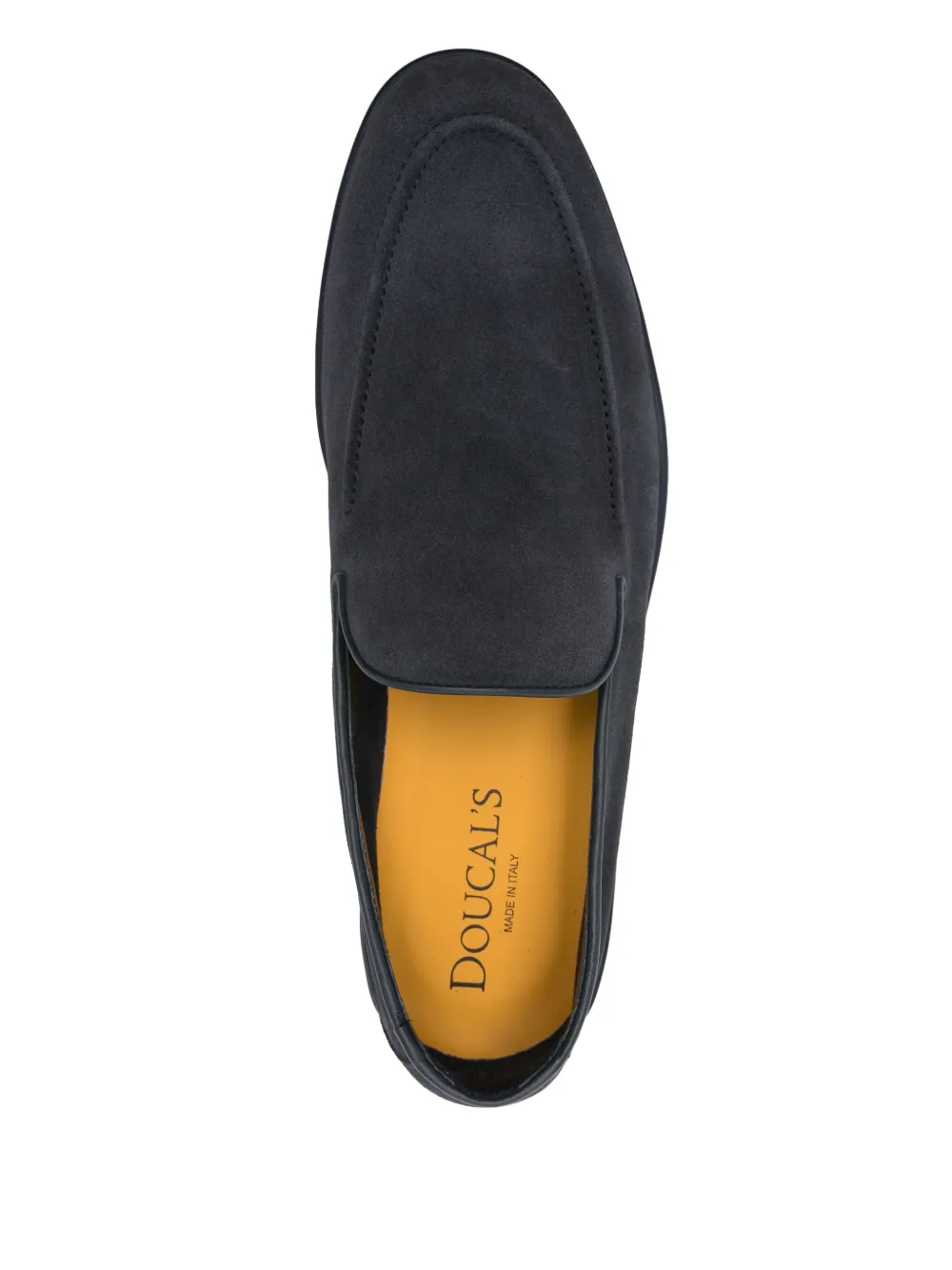 Doucal's suede loafers Blue