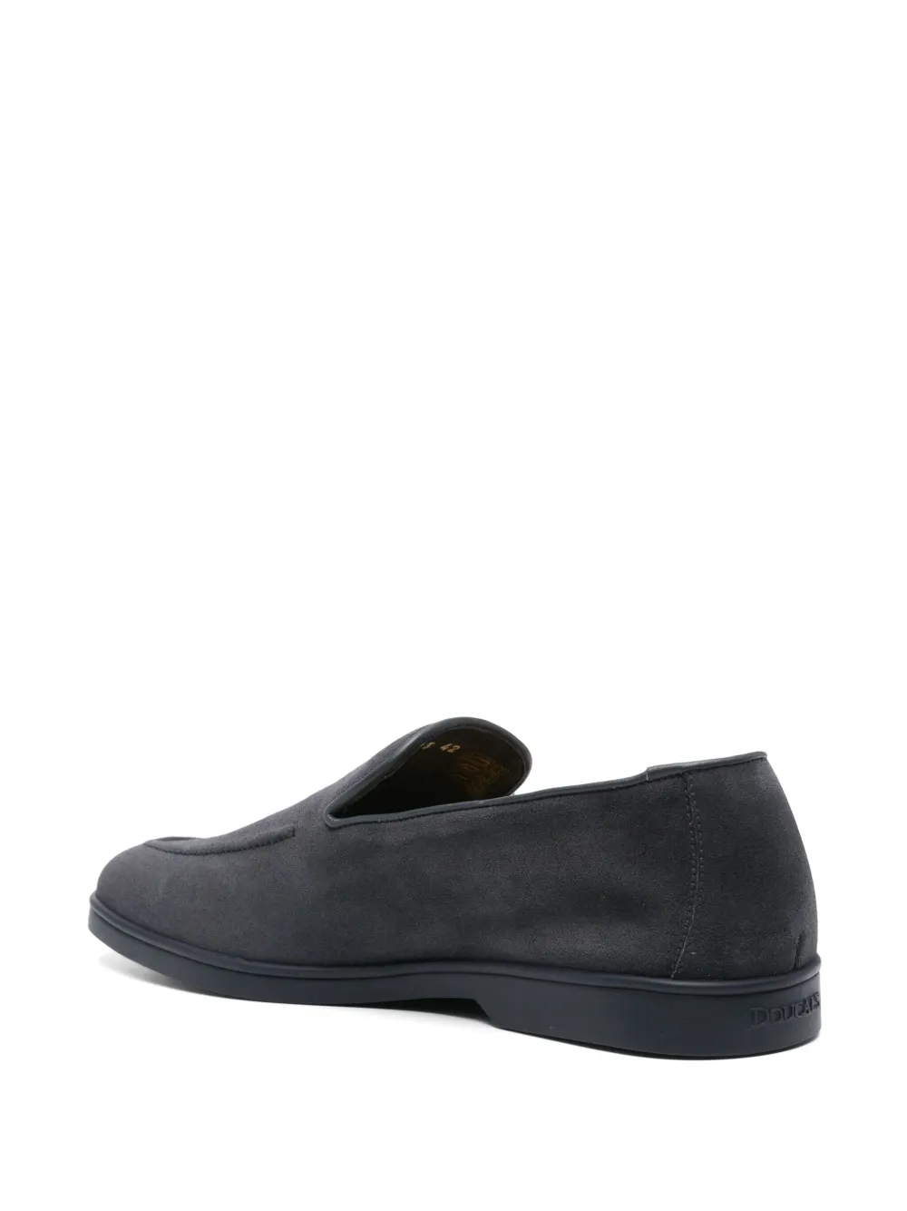 Doucal's suede loafers Blue