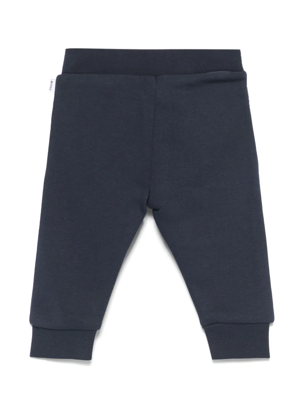 BOSS Kidswear Trainingsbroek met logoprint - Blauw