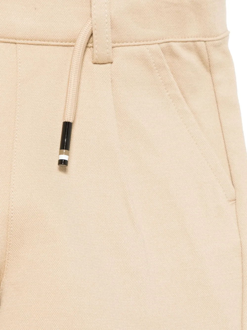 BOSS Kidswear Geplooide shorts Beige