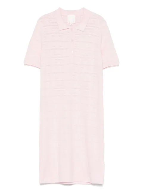 Givenchy Kids Vestido com logo jacquard