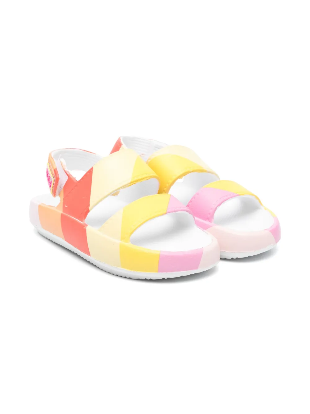 Billieblush Sandalen met colourblocking Geel