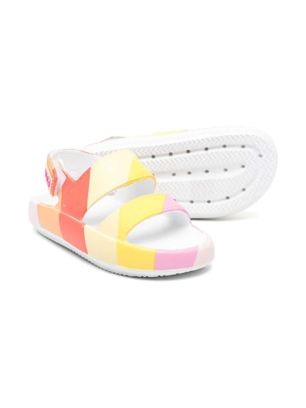 Billieblush Sandalen met colourblocking - Geel