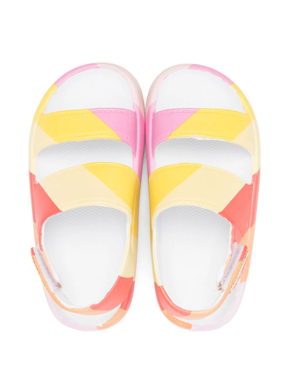 Billieblush Sandalen met colourblocking Geel