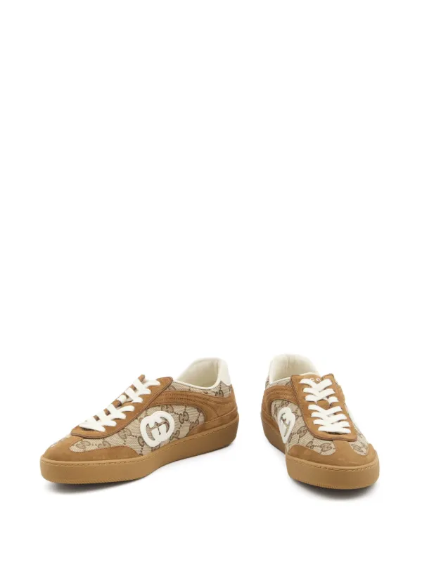 ★GUCCI★女性 GG スニーカー Women's GG sneaker in beige and ebony Original GG | GUCCI® US
