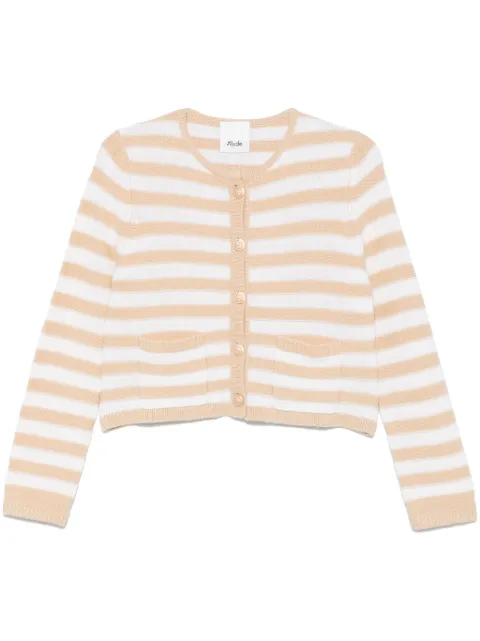 Allude striped cardigan