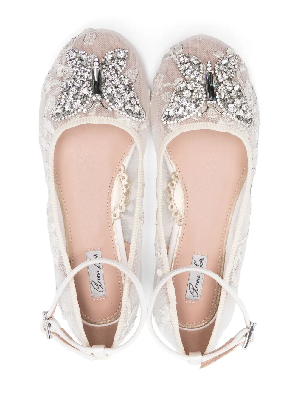 花卉刺绣平底鞋