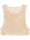 Feng Chen Wang bamboo vest - Brown