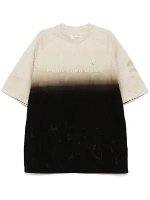 【関税込み】Feng Chen Wang Tシャツ Feng Chen Wang (フェン・チェン・ワン) フロントパッチ クルー