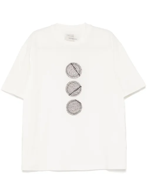 T-shirt à imprimé graphique - Feng Chen Wang - Modalova